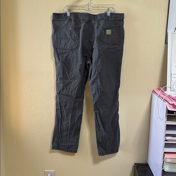 Carhartt Men's Dark Gray Size 30x40 Cargo Pants - Picture 4 of 8